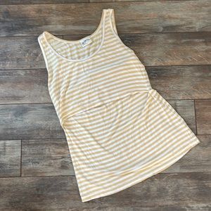 EUC Bamboo Peachymama nursing top